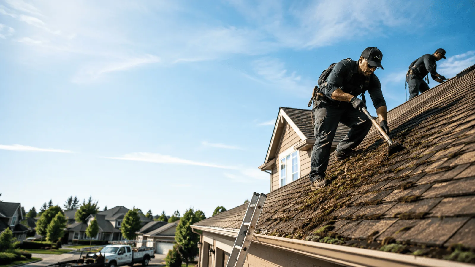 Roof Moss Removal in Wever, IA near me